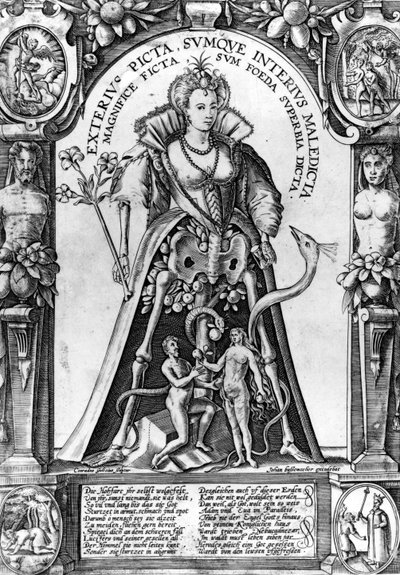Pride Comes Before a Fall by Conraad Goltzius
